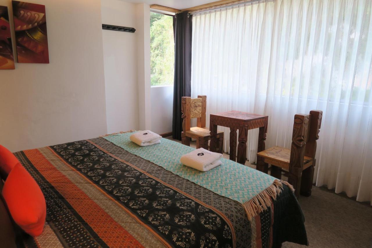Hospedaje B&B Sapantiana con vista al bosque Sacsayhuaman Cuzco Exterior foto